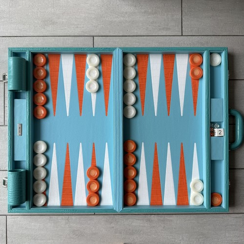 Luxury backgammon board - backgammon,