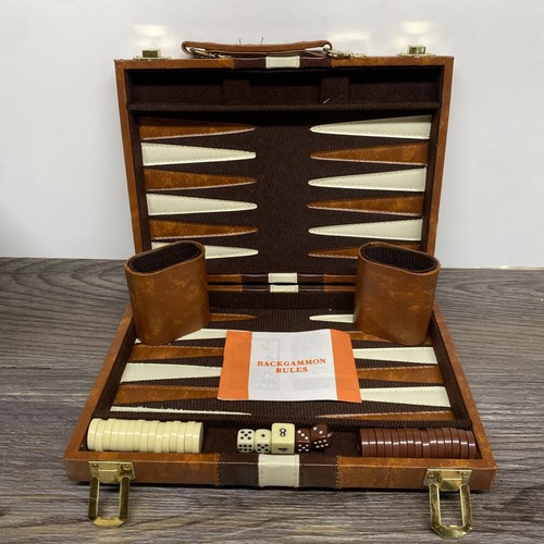 Vintage deluxe backgammon - vintage,