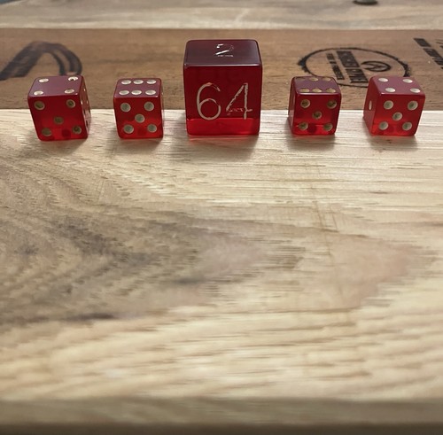 Bakelite backgammon cherry red - backgammon,