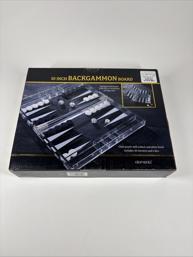 New elements backgammon - elements, 10”