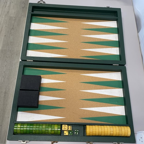 Complete vintage backgammon - complete,