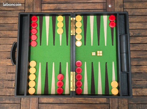 Backgammon pawns bakelite