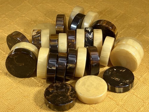 Vintage bakelite backgammon - vintage,
