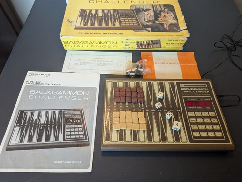 Vintage backgammon challenger - vintage,