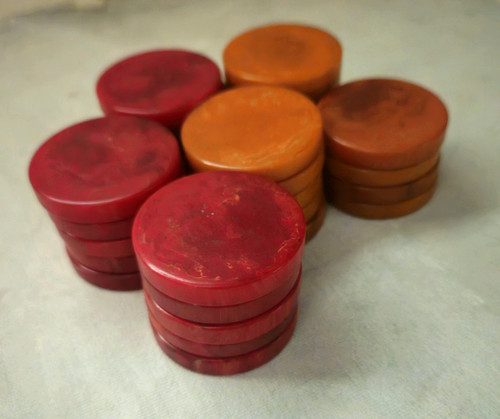 Vintage backgammon bakelite - vintage,