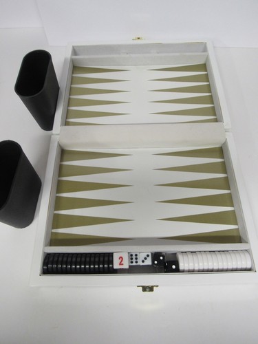 Backgammon travel portable set - portable,