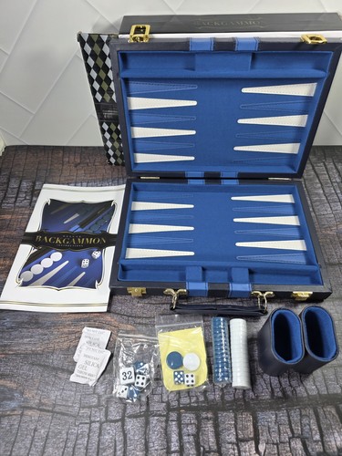 Deluxe backgammon board - backgammon,