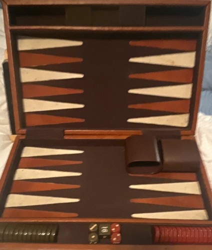 Vintage hit backgammon set - vintage,