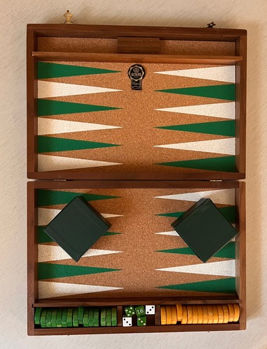 Royal crisloid backgammon set - royal,