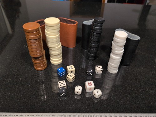 Vintage backgammon set - vintage, x2