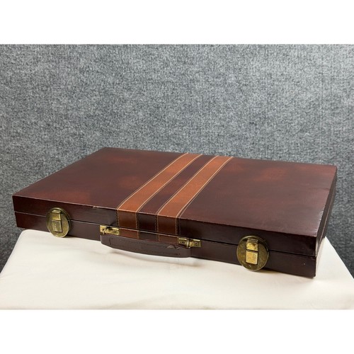 Vintage backgammon complete - backgammon,