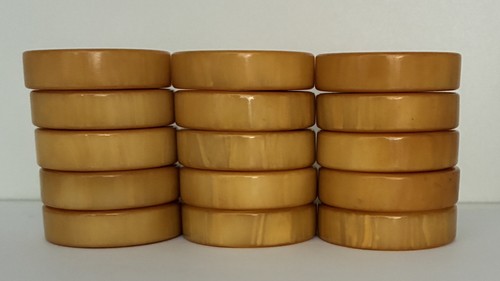 Yellow butterscotch 4 - yellow, 1-3/4"