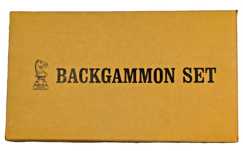 Backgammon set vintage - backgammon,