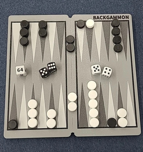 Backgammon board game - board,