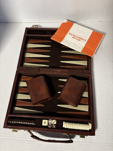 Vintage backgammon set - vintage, in