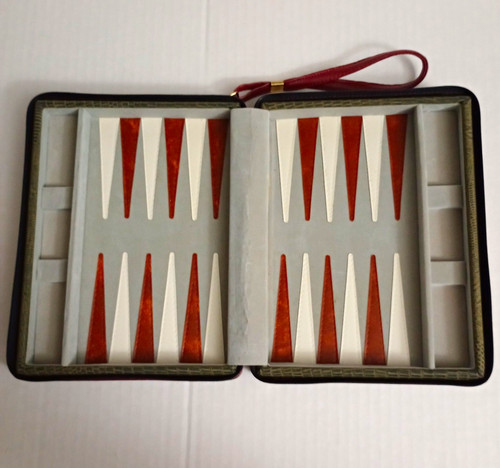 Travel backgammon zippered - travel,