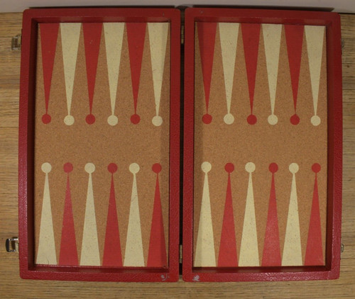 Vtg backgammon game - vtg, board